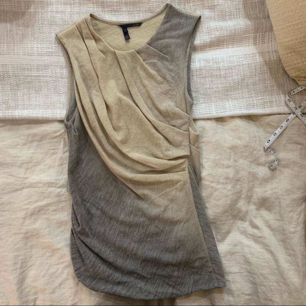 Obakki Muted Ombr Wool Top - Sustainable Designer
